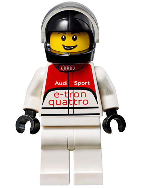 Минифигурка Lego Audi R18 e-tron quattro Driver sc024 U